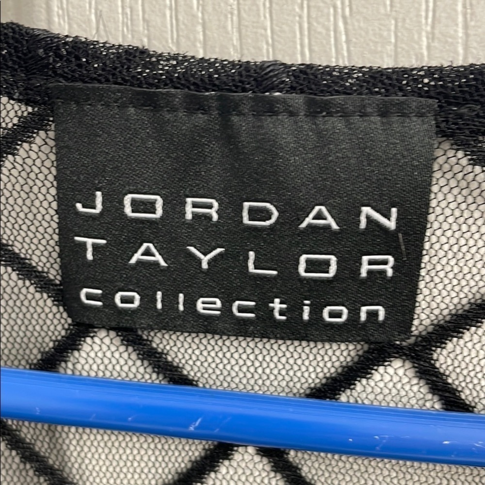 Jordan Taylor Black Mesh BeachCoverup  Size XS /S - Picture 4 of 6